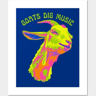 Goats Dig Music Posters and Art